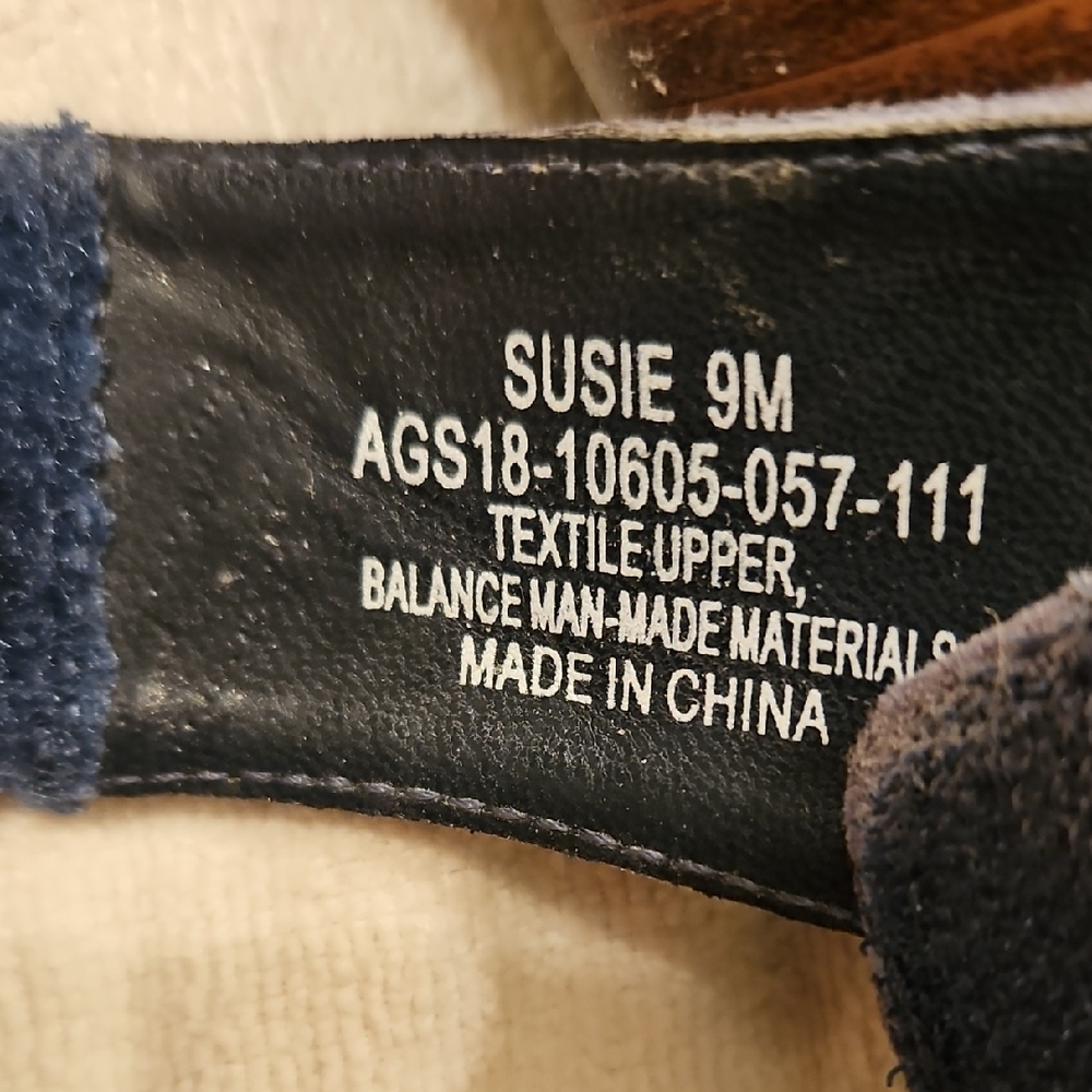Kim Rogers Susie Black Textile Heels